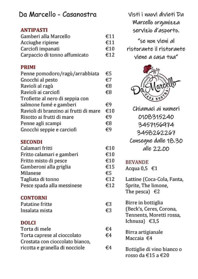 Da Marcello Hotel Genova Kültér fotó